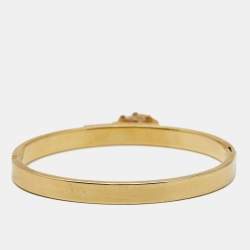 Pre Owned Michael Kors Champagne Gold Plated Stainless Steel Hartman MK3490 Women's Wristwatch Set 38 mm