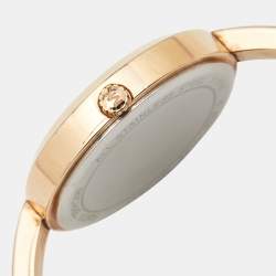Michael Kors Champagne Rose Gold Plated Stainless Steel Blakley MK3631 Women's Wristwatch 34 mm