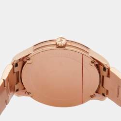 Michael Kors Mother Of Pearl Rose Gold Plated Stainless Steel Runway Mercer MK6671 Women's Wristwatch 38 mm