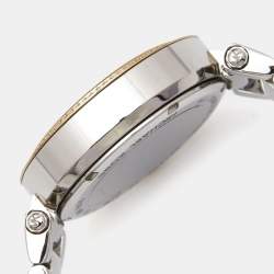 Michael Kors Silver White Dial Two-Tone Stainless Steel Parker MK5626 Women's Wristwatch 39 mm