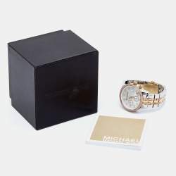 Michael Kors Mother Of Pearl Tri-Tone Ritz MK5650 Women's Wristwatch 36 mm