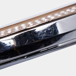 Pre Owned Michael Kors Silver Three Tone Stainless Steel Darci Pavé MK3203 Women's Wristwatch 39mm