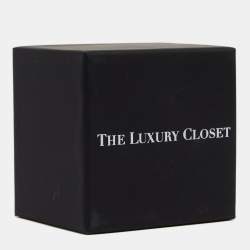 Pre Owned MIchael Kors Champagne Gold Plated Stainless Steel Leather Crystal Embellished Parker MK2279 Women's Wristwatch 39 mm