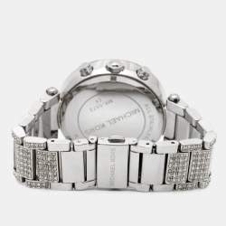 Michael Kors Mother Of Pearl Stainless Steel Crystal Parker MK5572 Women's Wristwatch 39 mm