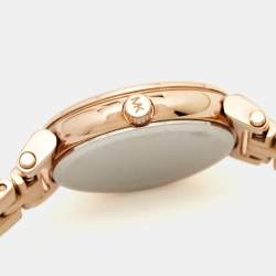 Michael Kors Mother of Pearl Rose Gold Plated Stainless Steel Sofie MK3834 Women's Wristwatch 26 mm