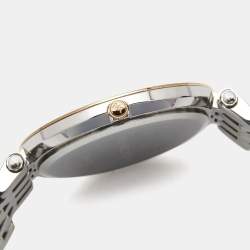 Pre Owned Michael Kors Silver Three Tone Stainless Steel Darci MK3203 Women's Wristwatch 39 mm