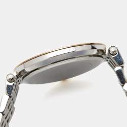 Pre Owned Michael Kors Silver Three Tone Stainless Steel Darci MK3203 Women's Wristwatch 39 mm