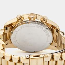 Michael Kors Blue Gold Plated Stainless Steel Lexington MK7216 Women's Wristwatch 38 mm