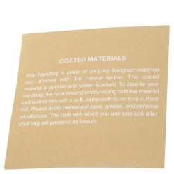 Pre Owned حقيبة هوبو مايكل مايكل كورس جت ست جلد وكانفاس مقوى مميز بيج/ بني