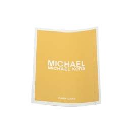 Pre Owned MICHAEL Michael Kors Multicolor Quilted Leather Whitney Compact Wallet