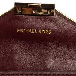 Pre Owned MICHAEL Michael Kors Multicolor Quilted Leather Whitney Compact Wallet
