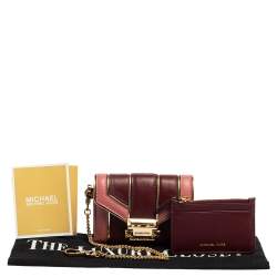 Pre Owned MICHAEL Michael Kors Multicolor Quilted Leather Whitney Compact Wallet