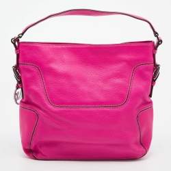 Pre Owned حقيبة هوبو مايكل مايكل كورس بروكفيل جلد وردي كبيرة