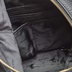 Pre Owned MICHAEL Michael Kors Black Leather Large Lupita Hobo