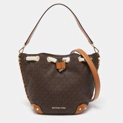 Michael Kors Selma Brown Leather ref.1001125 - Joli Closet