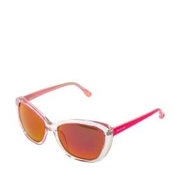 Pre Owned MICHAEL Michael Kors Pink/ Metallic Pink Sabrina Cat Eye Sunglasses