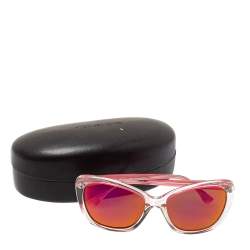 Pre Owned MICHAEL Michael Kors Pink/ Metallic Pink Sabrina Cat Eye Sunglasses