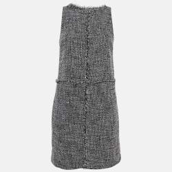 MICHAEL Michael Kors Monochrome Tweed Shift Dress XS