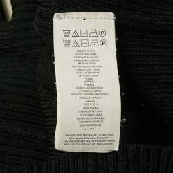 MICHAEL Michael Kors Black Rib Knit Bodycon Dress XS