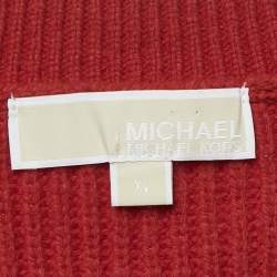 MICHAEL Michael Kors Red Rib Knit Jumper XL