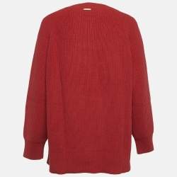 MICHAEL Michael Kors Red Rib Knit Jumper XL