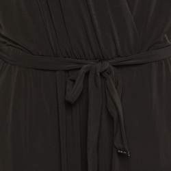 MICHAEL Michael Kors Black Jersey Studded Jumpsuit XL