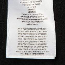 Pre Owned MICHAEL Michael Kors Black Jersey Cold Shoulder Jumpsuit M