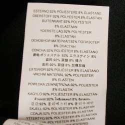 Pre Owned MICHAEL Michael Kors Black Crepe Sleeveless Mini Dress S 