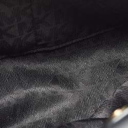 Pre Owned MICHAEL Michael Kors Black Saffiano Leather Portia Top Handle Bag