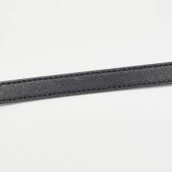 Pre Owned MICHAEL Michael Kors Black Saffiano Leather Portia Top Handle Bag