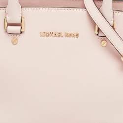 MICHAEL Michael Kors Pink Leather Medium Selma Satchel