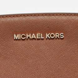 MICHAEL Michael Kors Brown Leather Small Selma Crossbody Bag