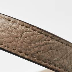 Pre Owned MICHAEL Michael Kors Beige Leather Gladstone Satchel