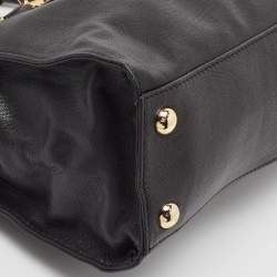 Pre Owned حقيبة يد مايكل مايكل كورس هاميلتون ايست ويست جلد بنية متوسطة