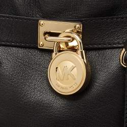 Pre Owned حقيبة يد مايكل مايكل كورس هاميلتون ايست ويست جلد بنية متوسطة