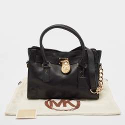 Pre Owned حقيبة يد مايكل مايكل كورس هاميلتون ايست ويست جلد بنية متوسطة