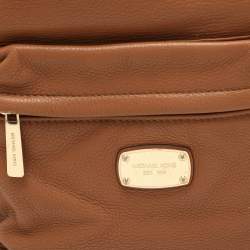 Pre Owned MICHAEL Michael Kors Brown Leather Backpack