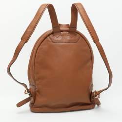Pre Owned MICHAEL Michael Kors Brown Leather Backpack