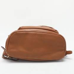 Pre Owned MICHAEL Michael Kors Brown Leather Backpack