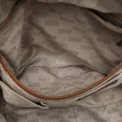 Pre Owned MICHAEL Michael Kors Brown Leather Backpack