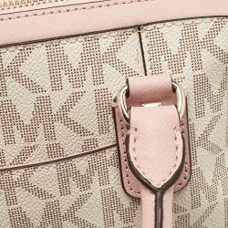 MICHAEL Michael Kors Pink Leather Small Studded Sandrine Satchel