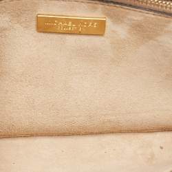 MICHAEL Michael Kors Quilted Black Leather Flap Chain Clutch