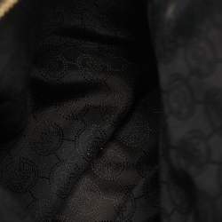 Pre Owned MICHAEL Michael Kors Black Leather Medium Sutton Tote