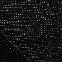 Pre Owned MICHAEL Michael Kors Black Leather Medium Sutton Tote