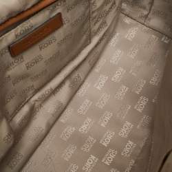 MICHAEL Michael Kors Brown Coated Canvas Large Sady Carryall Tote