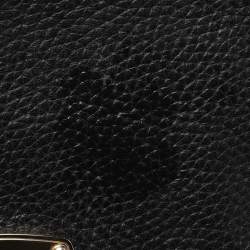 Pre Owned MICHAEL Michael Kors Black Leather Bedford Tassel Crossbody Bag