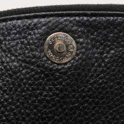 Pre Owned MICHAEL Michael Kors Black Leather Bedford Tassel Crossbody Bag