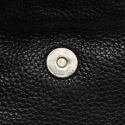 Pre Owned MICHAEL Michael Kors Black Leather Bedford Tassel Crossbody Bag