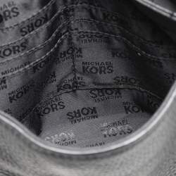 Pre Owned MICHAEL Michael Kors Black Leather Bedford Tassel Crossbody Bag