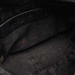 Pre Owned MICHAEL Michael Kors Black Leather Fulton Crossbody Bag